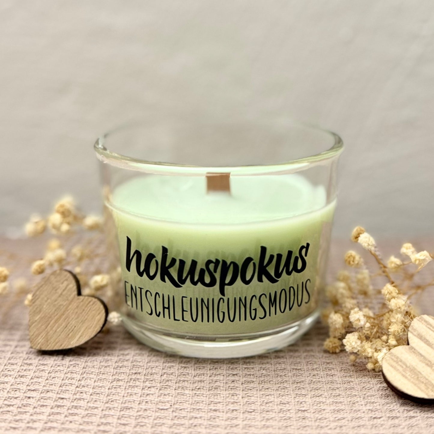 Kerzenglas - Hokuspokus Entschleunigungsmodus