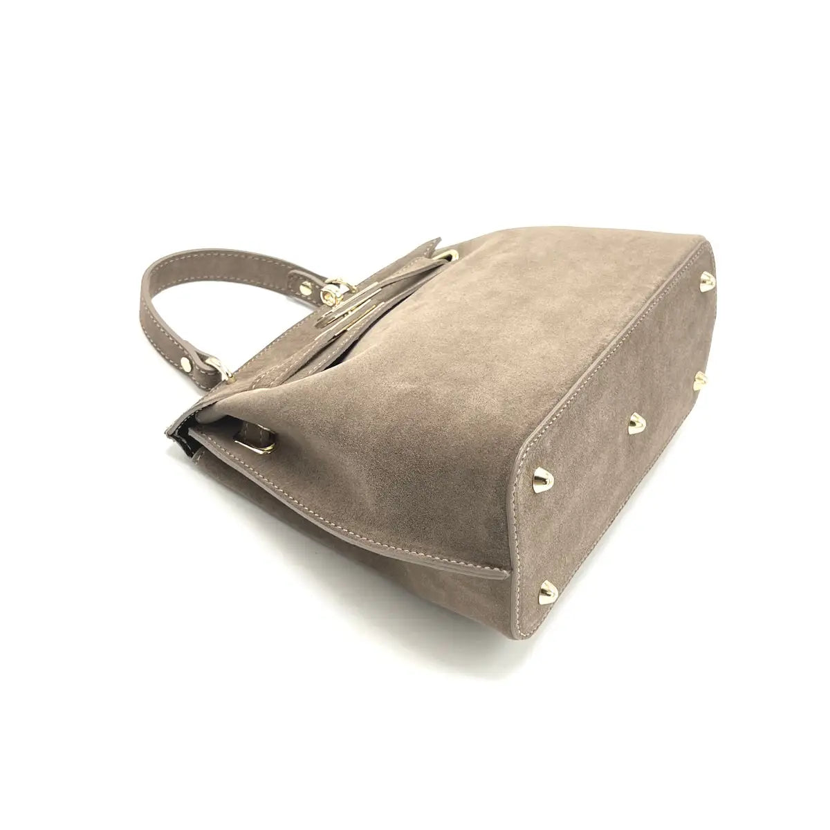 Handtasche aus Wildleder mit Umhängegurt in 4 Farben