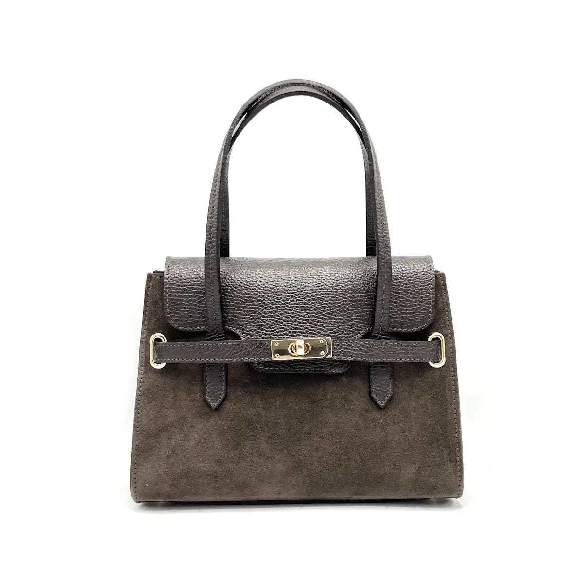 Handtasche aus Wildleder mit Umhängegurt in 5 Farben