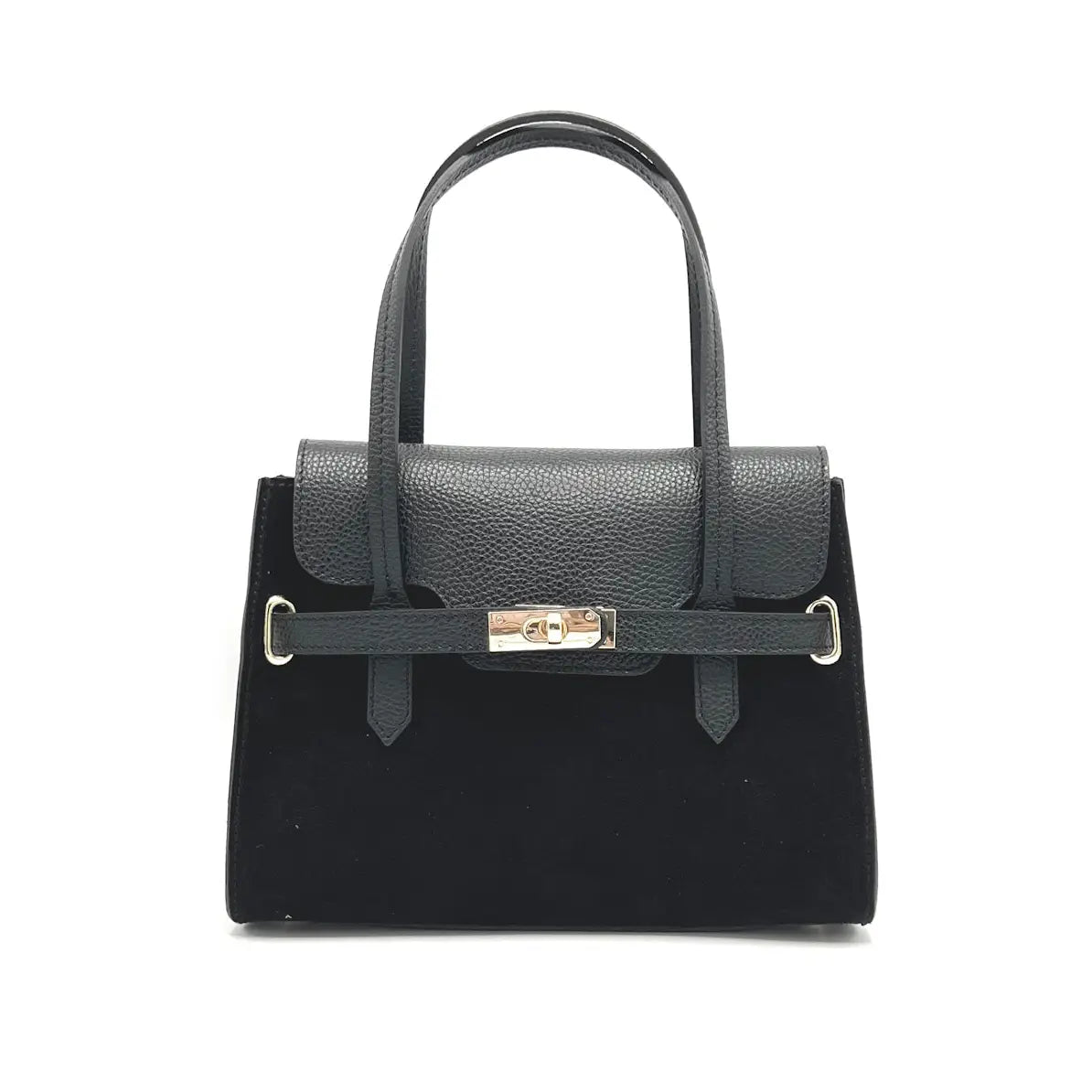 Handtasche aus Wildleder mit Umhängegurt in 5 Farben