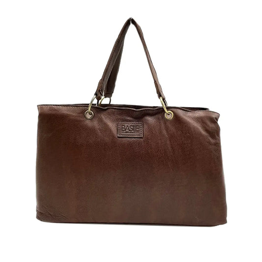 Schultertasche aus echtem Leder in 3 Farben
