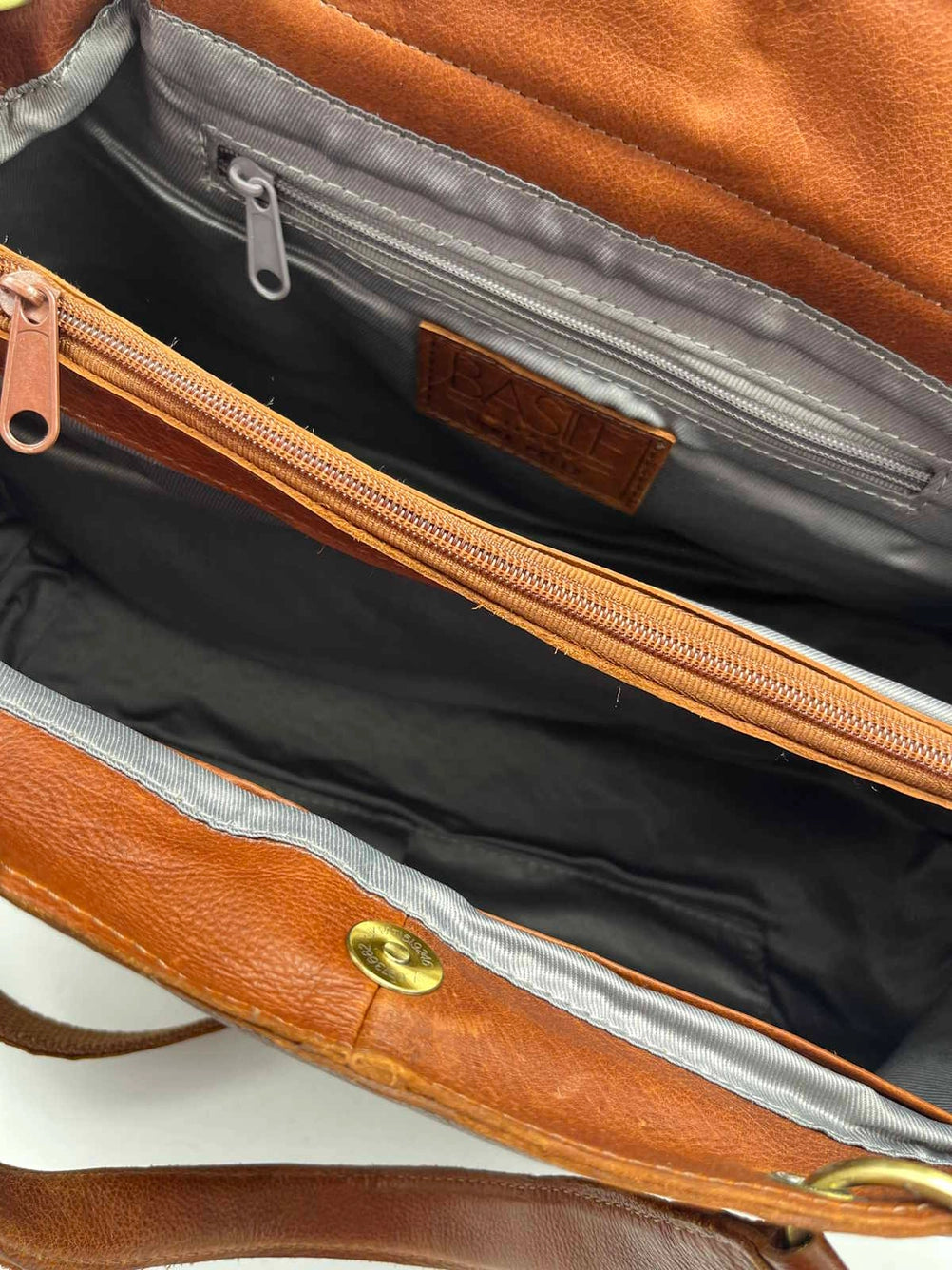 Schultertasche aus echtem Leder in 3 Farben