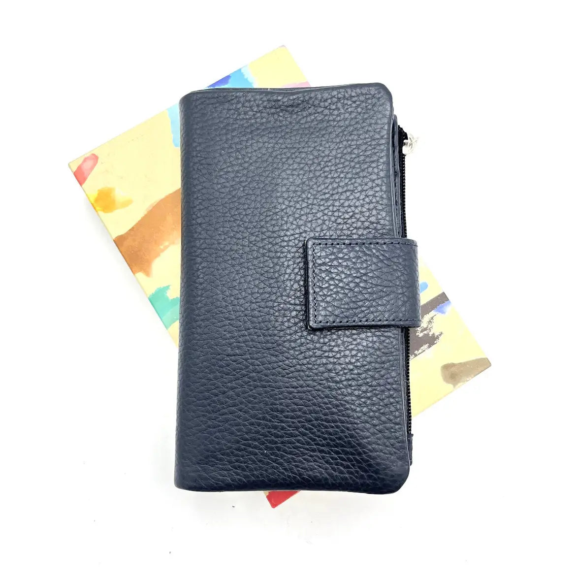 Damen-Brieftasche aus echtem Leder in 3 Farben