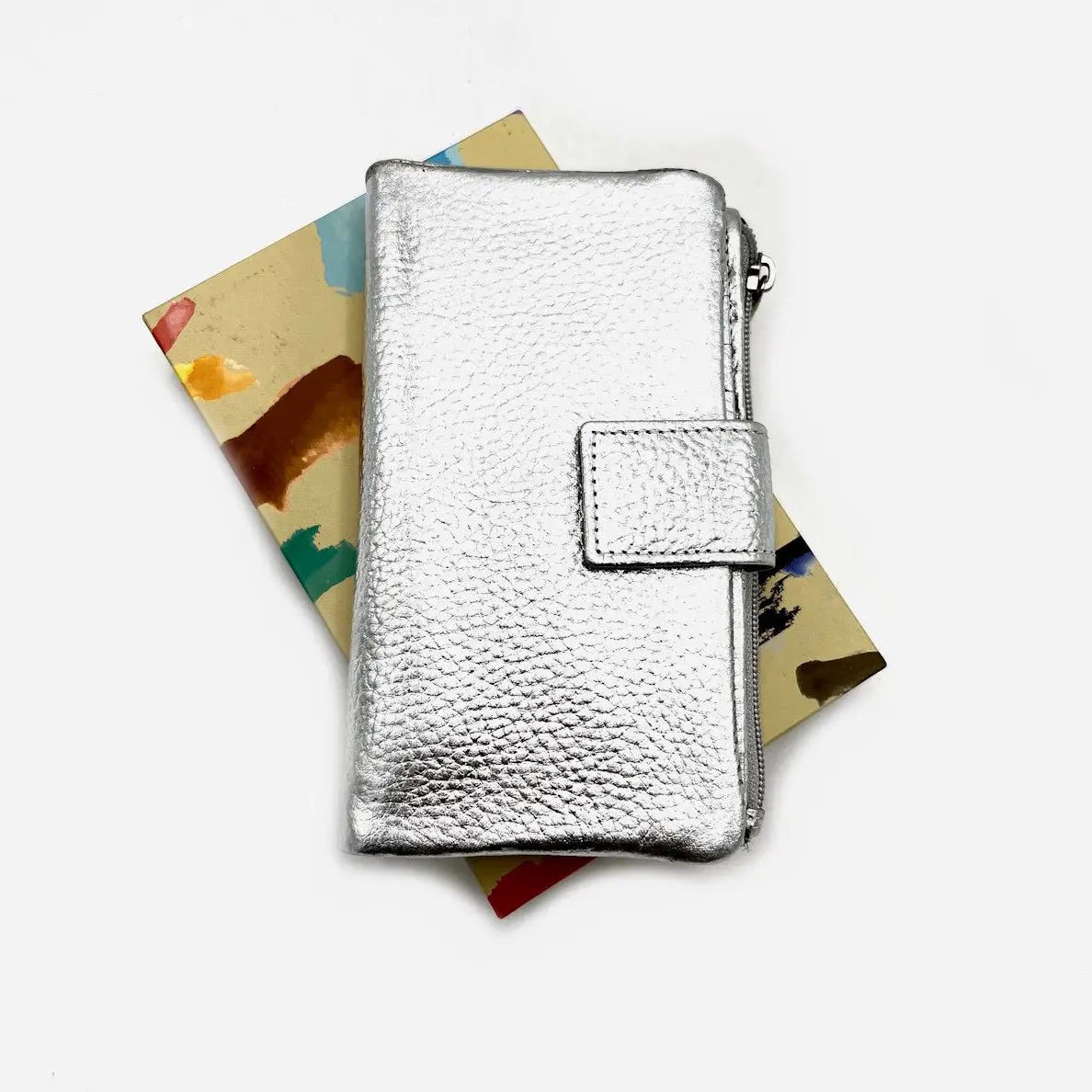 Damen-Brieftasche aus echtem Leder in 3 Farben