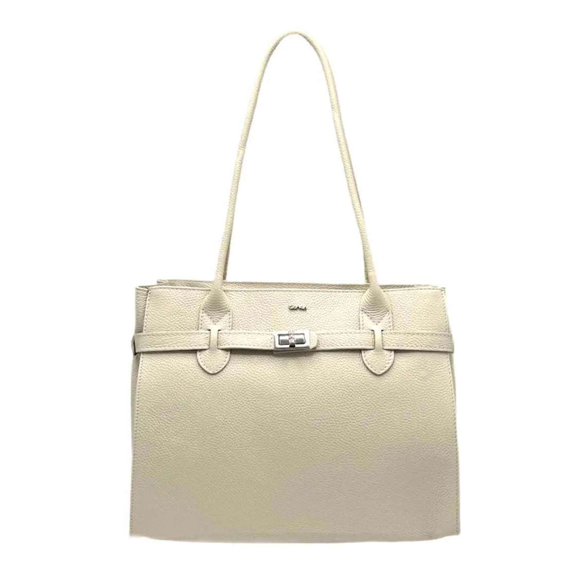 Damen Schultertasche aus echtem Leder in 5 Farben | Italien