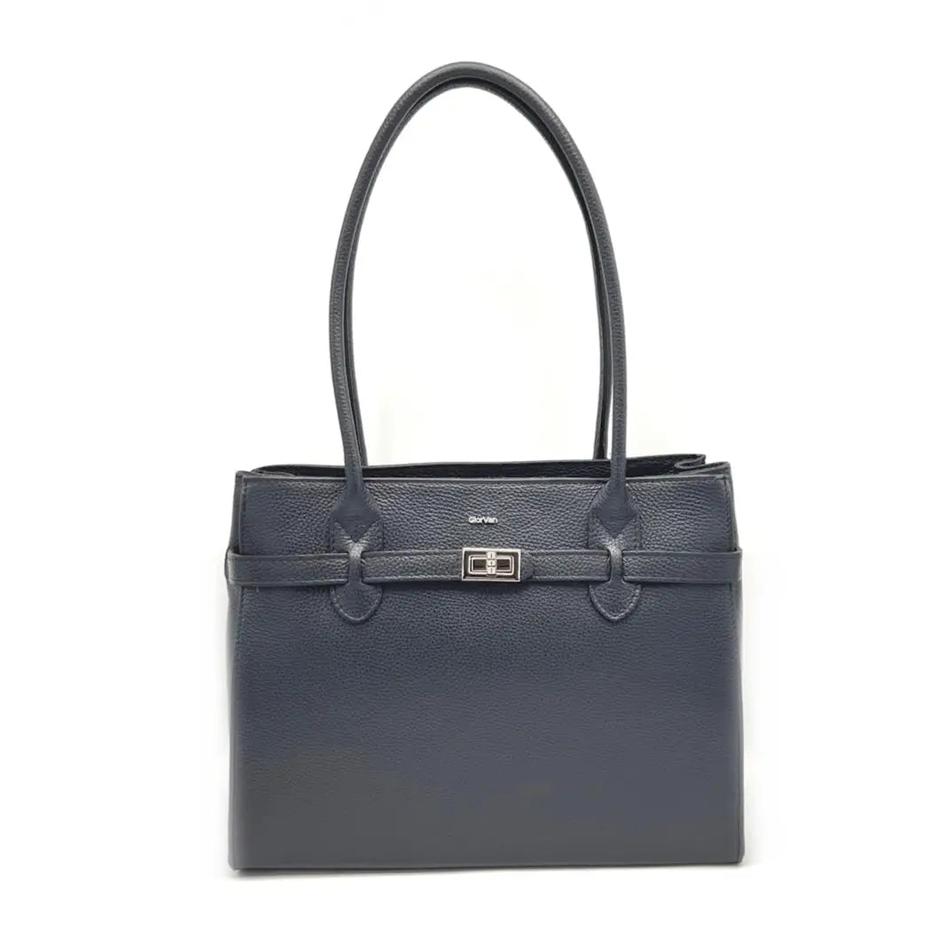 Damen Schultertasche aus echtem Leder in 5 Farben | Italien