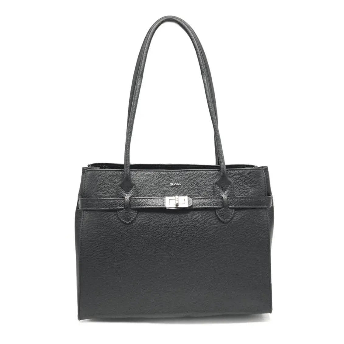 Damen Schultertasche aus echtem Leder in 5 Farben | Italien