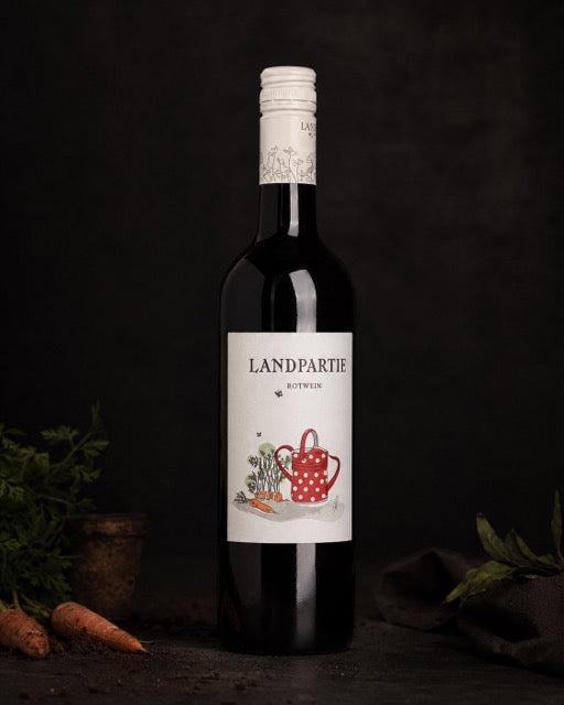Landpartie Rotwein Bio-Cuvée – Peter Riegel by Lefran - Erlebnis- & Genusskaufhaus